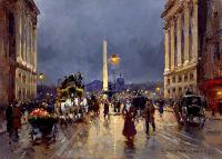 Edouard Cortes - Rue Royale, Concorde Evening